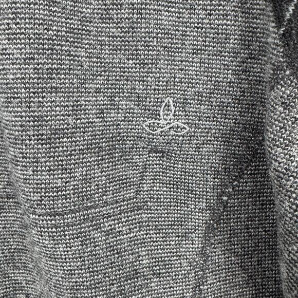 prAna Rohan Wool Full Zip Sweater Jacket Men's Size XXL Gray/Black - Picture 7 of 13